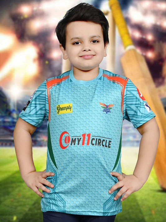 Baesd Boys Sports Printed Cricket Jersey IPL, T20 T-shirt 