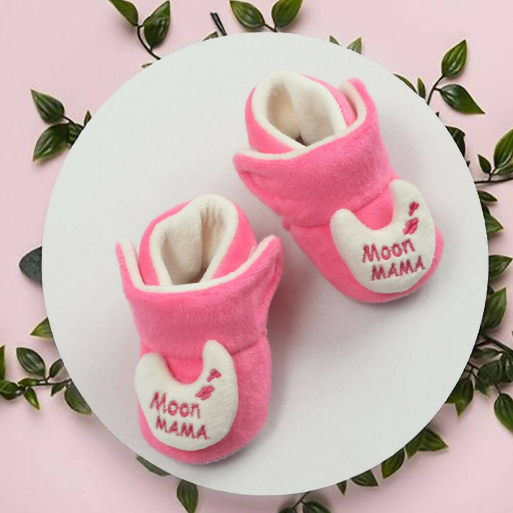 Tiny Bugs For Boys & Girls Baby Winter Booties - Pink  Grab2Buy Tiny Bugs Grab2Buy