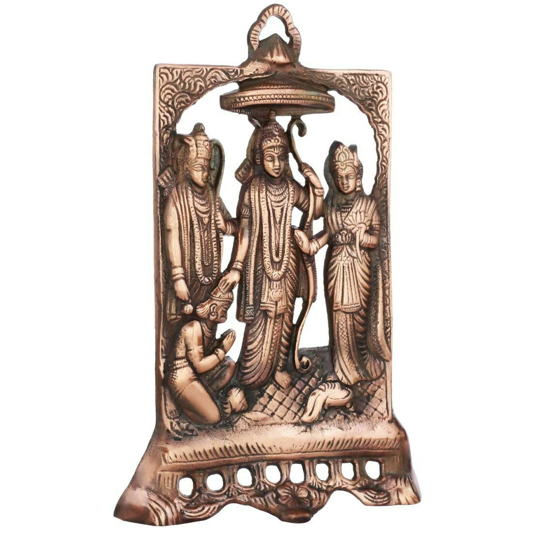 Crafthouse Brass Metal Ram Darbar Wall Hangings - Grab2buy