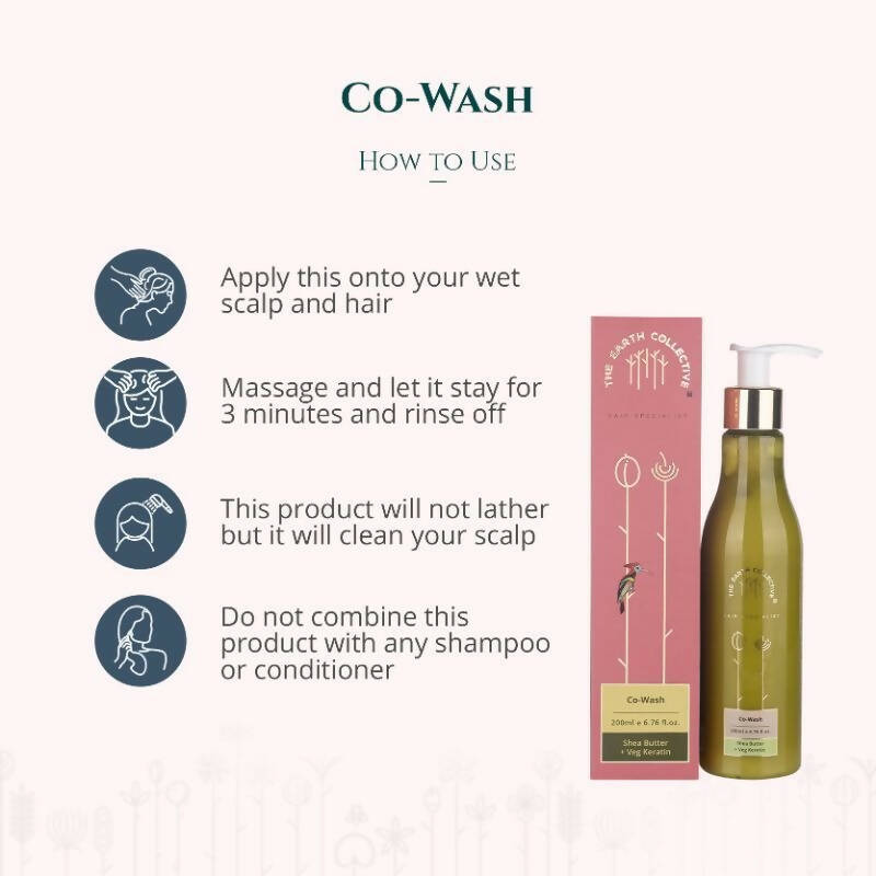 The Earth Collective Co-wash - Conditioner Only Wash  Grab2Buy The Earth Collective Grab2Buy