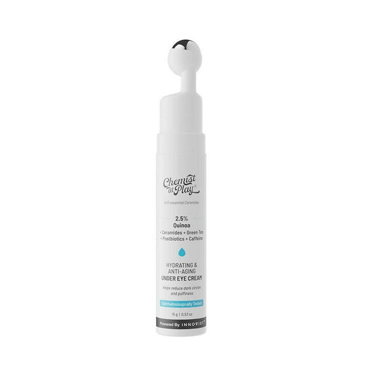 Chemist At Play Hydrating & Anti-Aging Under Eye Cream For Dark Circles Removal & Wrinkles 