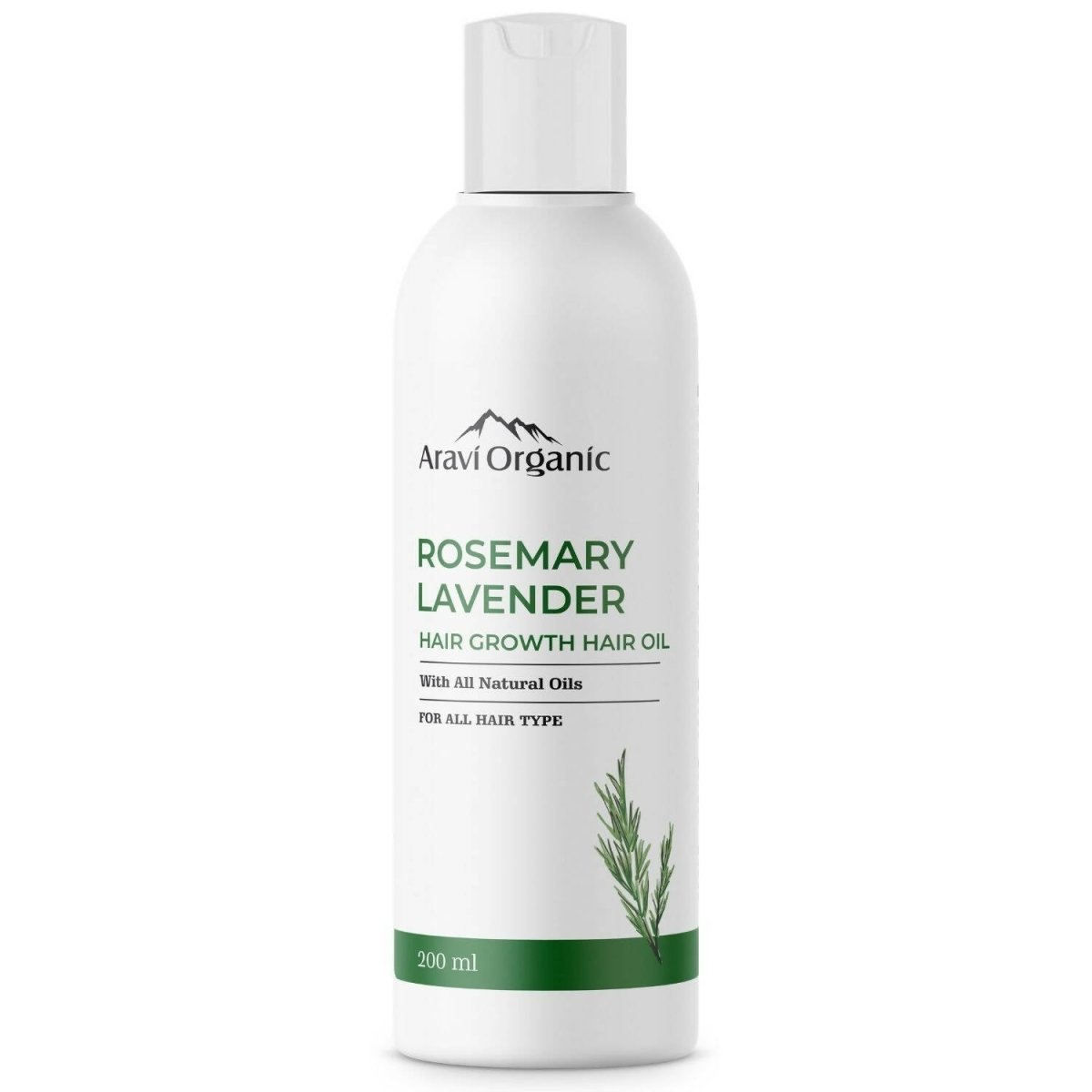 Aravi Organic Rosemary Lavender Hair Growth Hair Oil 
