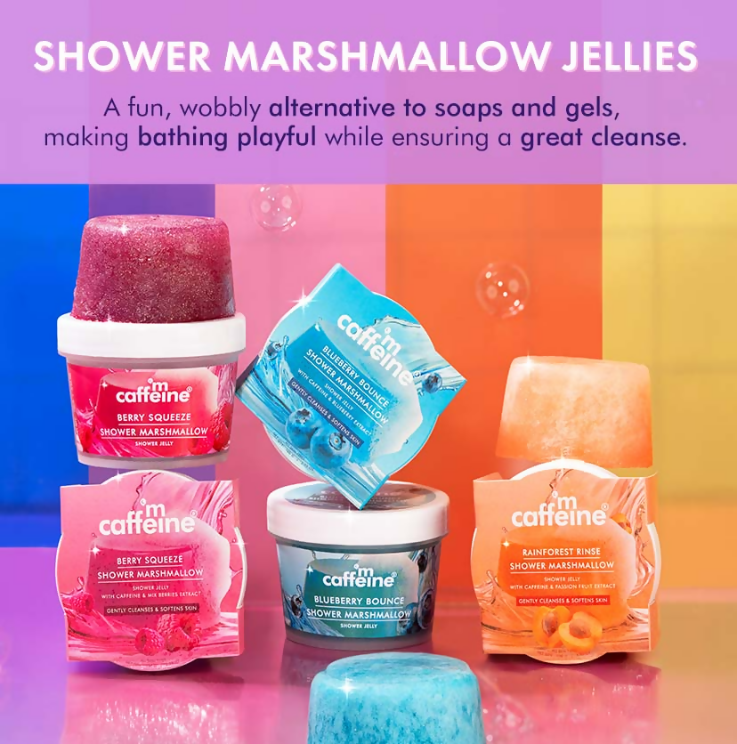 mCaffeine Blueberry Bounce Shower Marshmallow Shower jelly