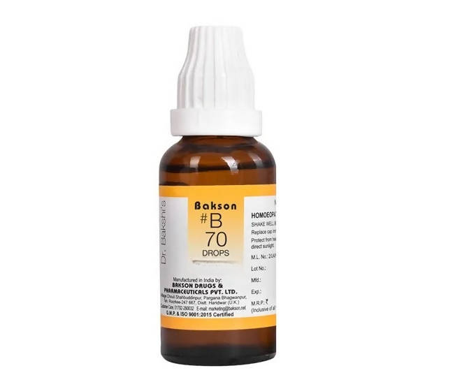 Bakson's Homeopathy B70 Drops 