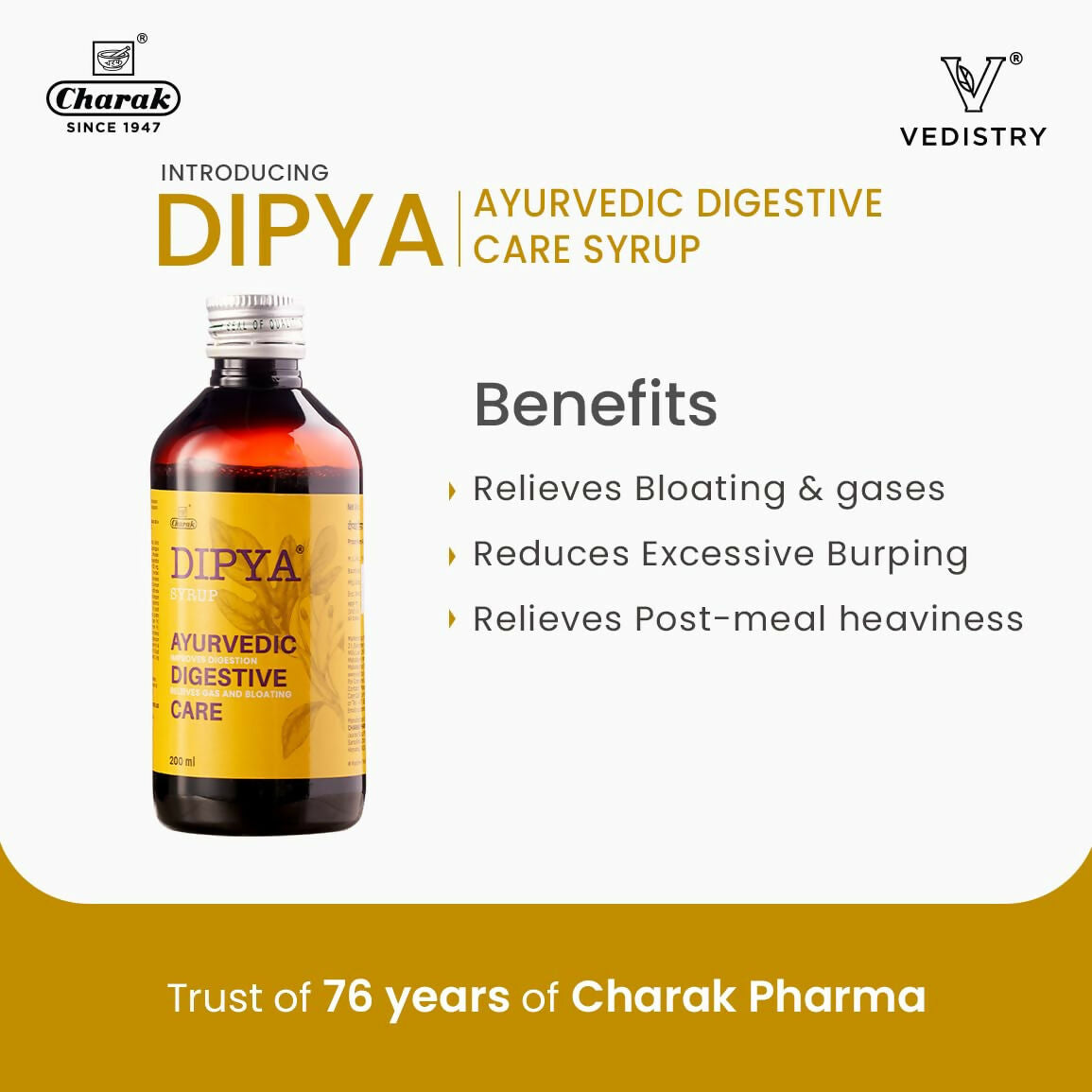 Dipya Ayurvedic Digestive Care Syrup 