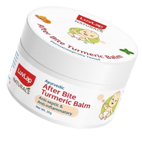 LuvLap Naturals After Bite Turmeric Balm with Pudina