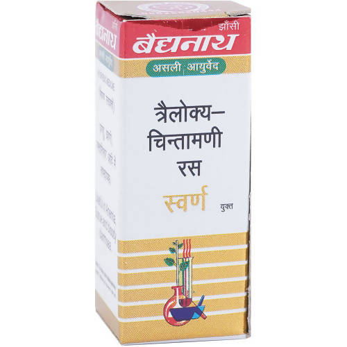 Baidyanath Trailokya Chintamani Ras (With Gold)