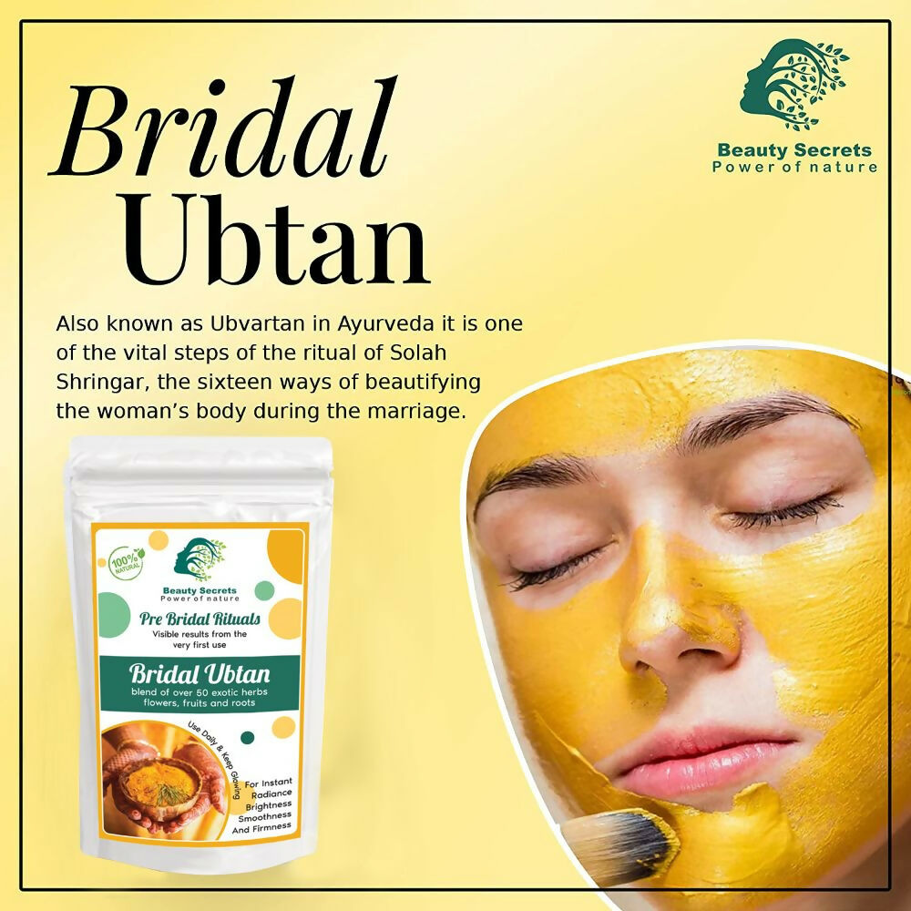 Beauty Secrets Ayurvedic Bridal Ubtan Powder 
