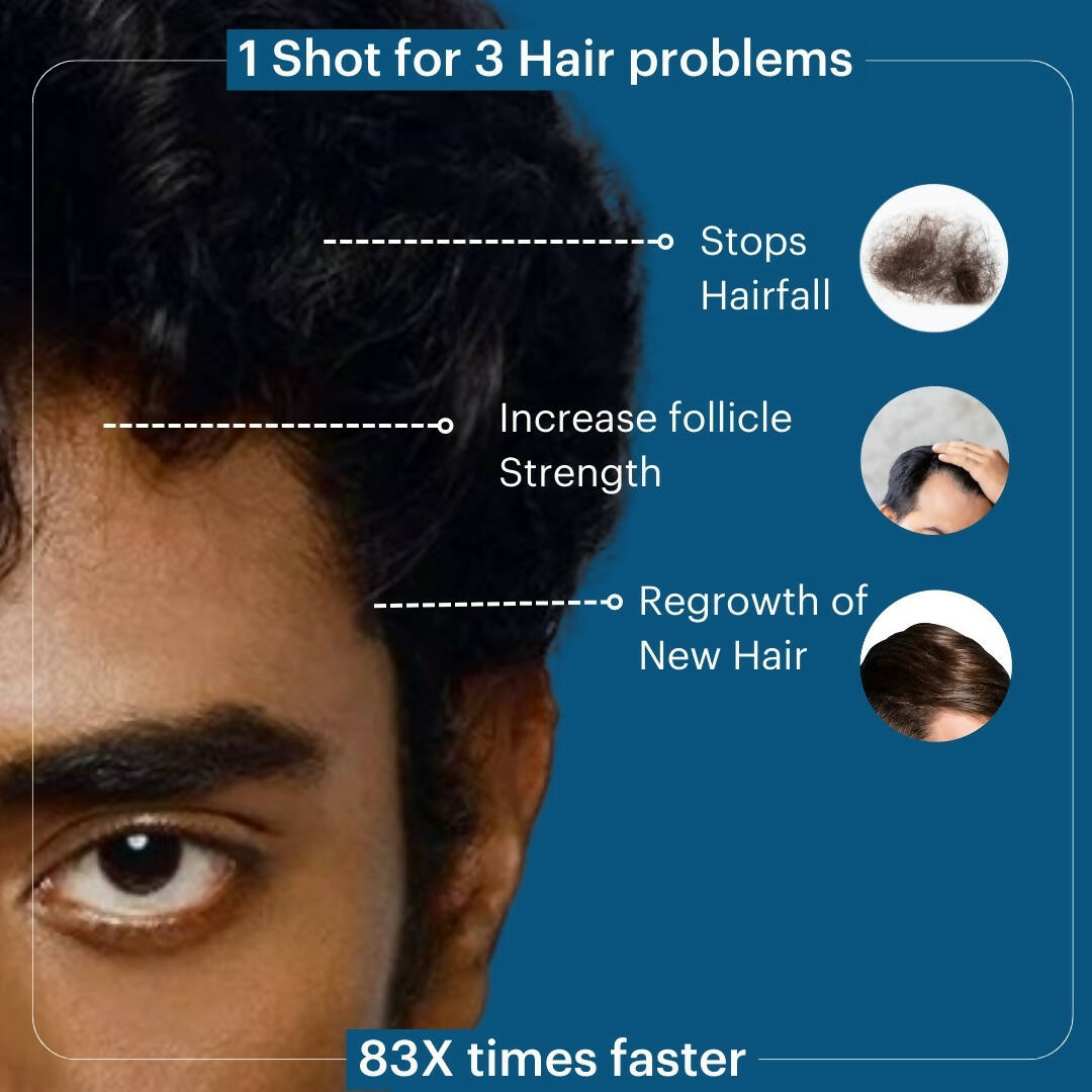 Laurik Hair Growth Supplement For Men For Anti Hair Fall And Strengthen Hair Follicle - Vanilla