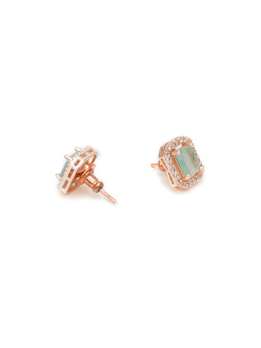 stone stud (mint green ) - Ruby Raang - Grab2buy