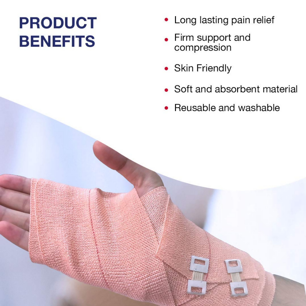 Hansaplast Soft Cotton Crepe Bandage For Pain Relief - Elastic 