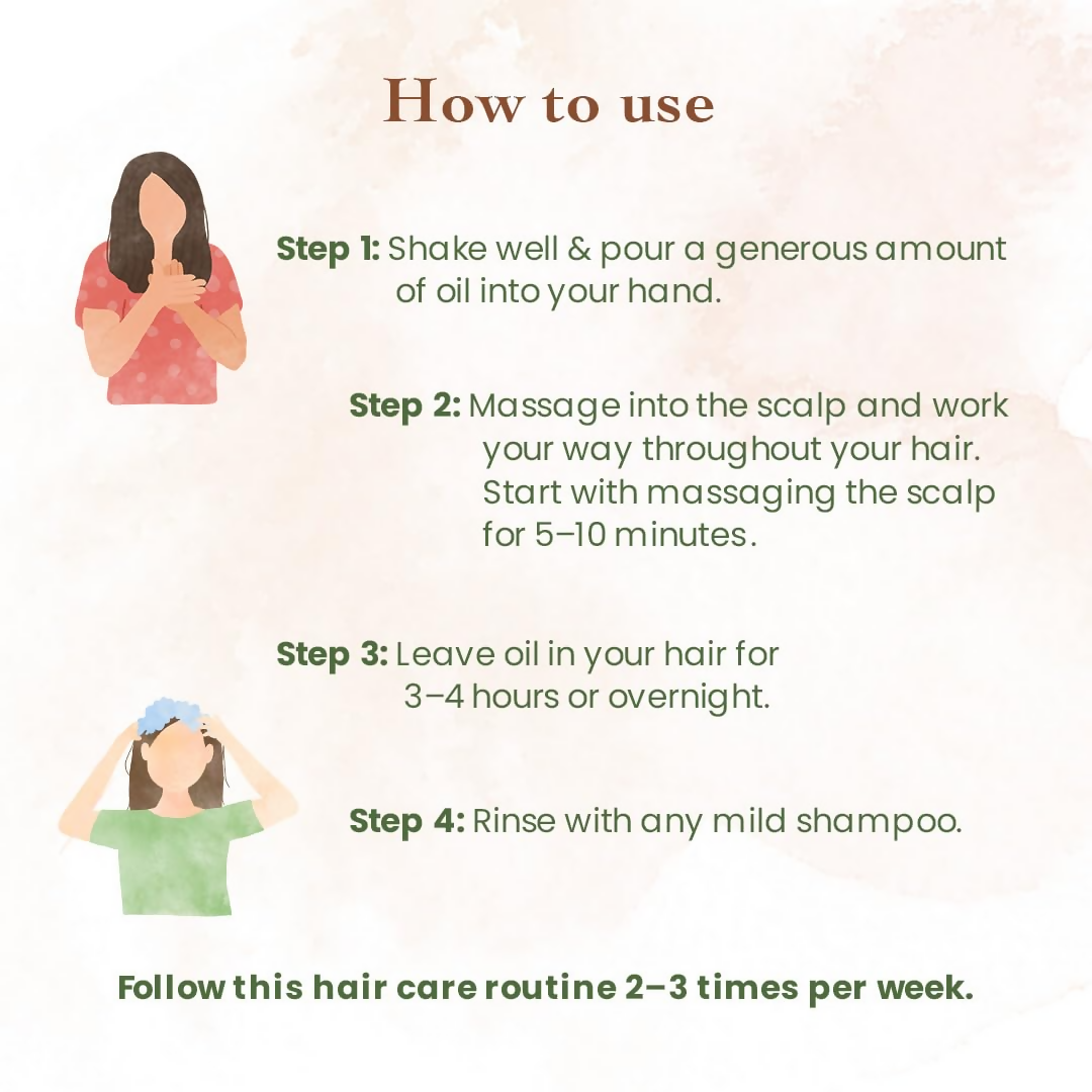 The Secret Hair Care Blue Lilly Hair Oil - Grab2buy