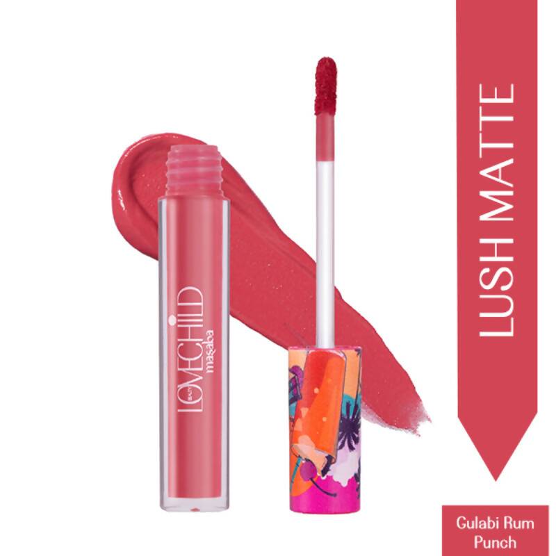 LoveChild By Masaba Gupta Mamma Mia Lush-Matte Lip Creme - Gulabi Rum Punch 