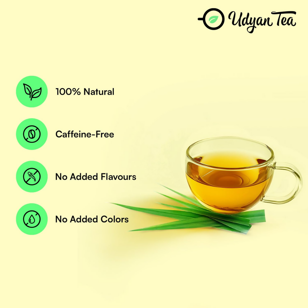 Udyan Tea Lemongrass Pure Herbal Tea  Grab2Buy Udyan Tea Grab2Buy