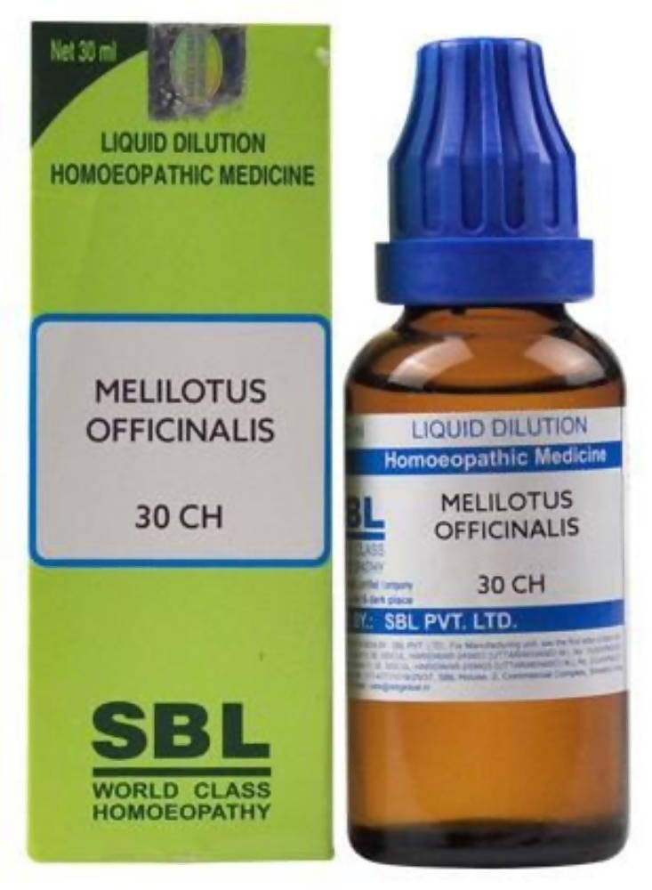 SBL Homeopathy Melilotus Officinalis Dilution 