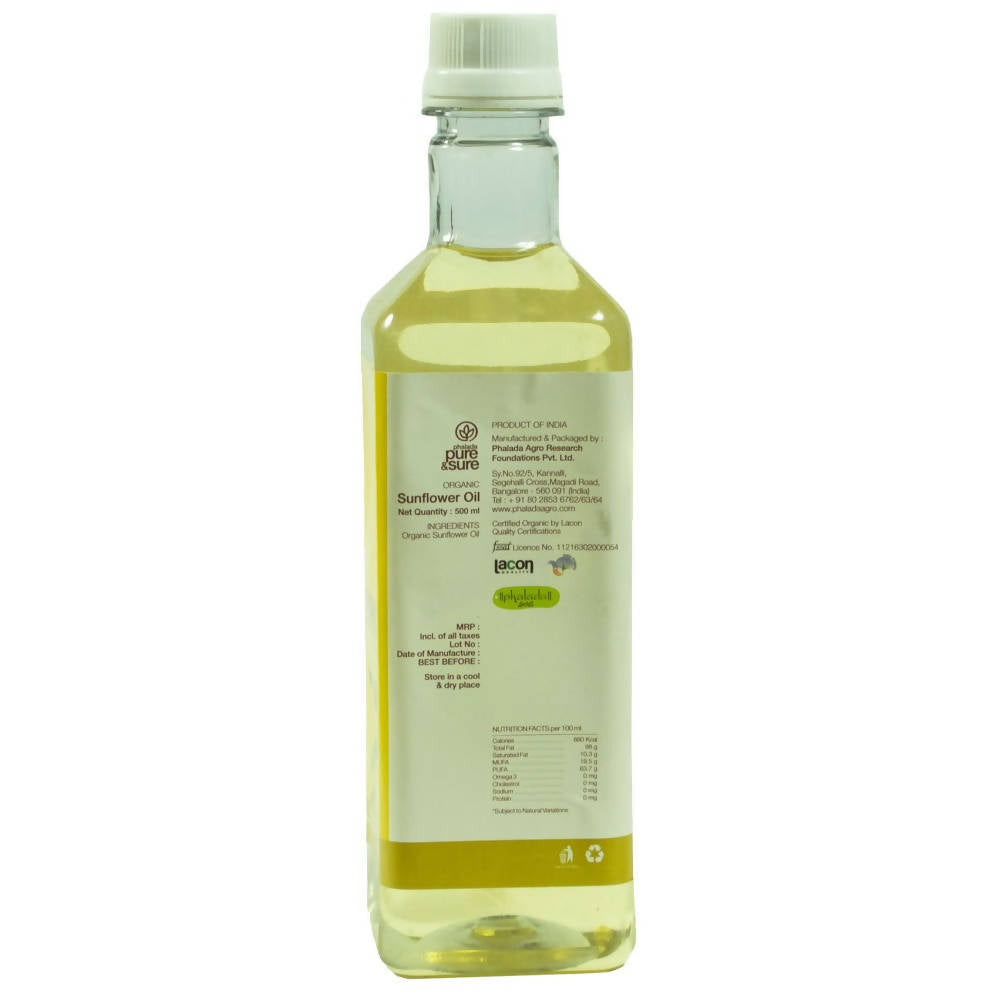 Pure & Sure Organic Cold Pressed Sun Flower Oil - Grab2buy