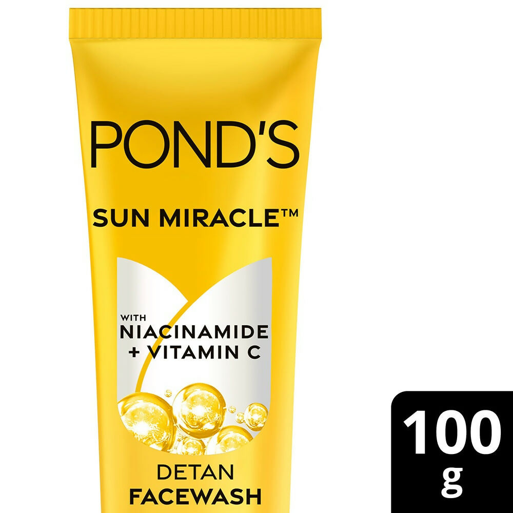 Ponds DeTan Face Wash With Niacinamide & Vitamin C 