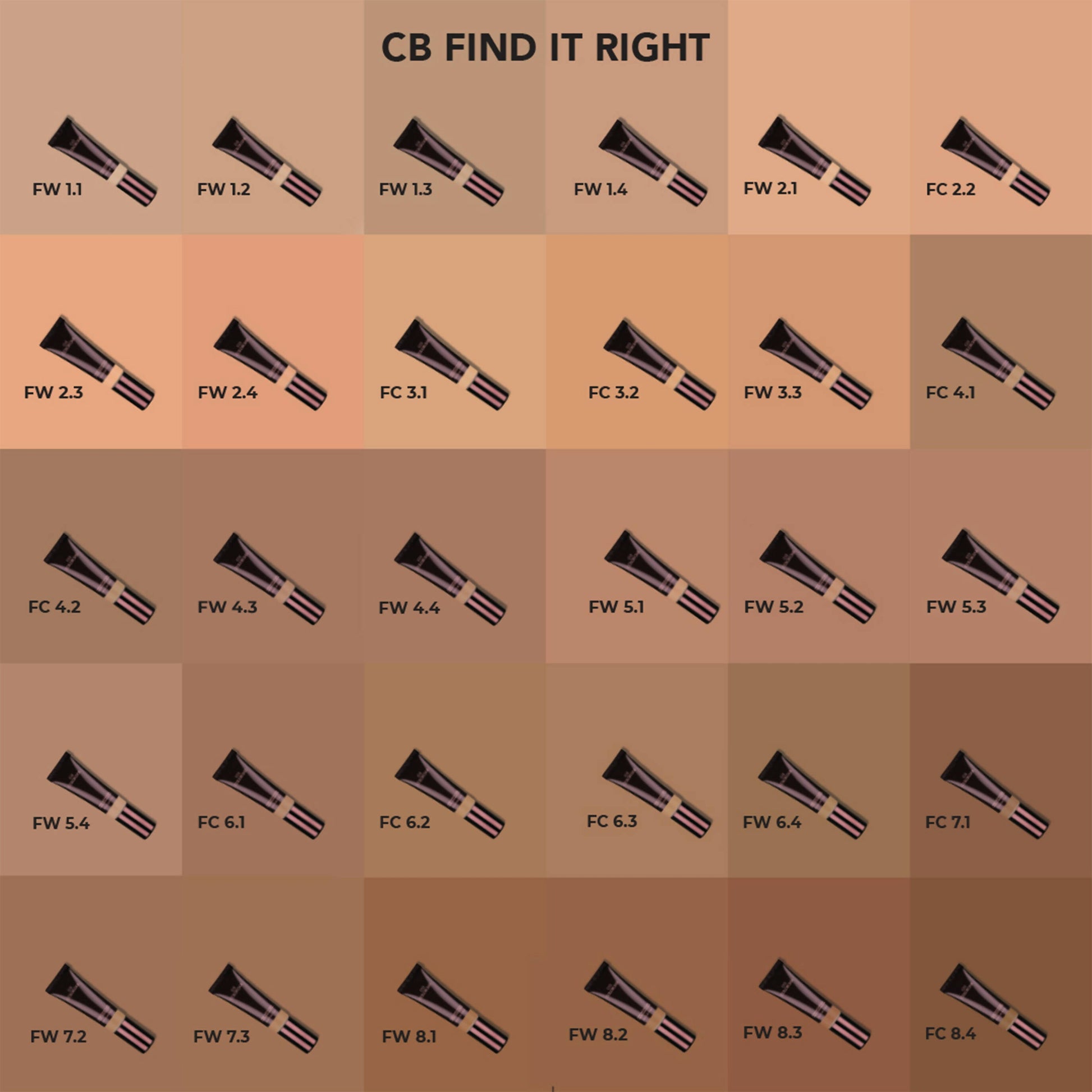 Colorbar 24Hrs Weightless Liquid Foundation Fw 4.4