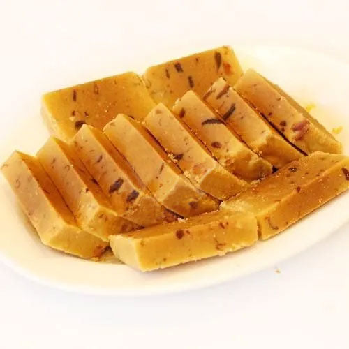 Olive Mithai - Dates Mysore Pak 