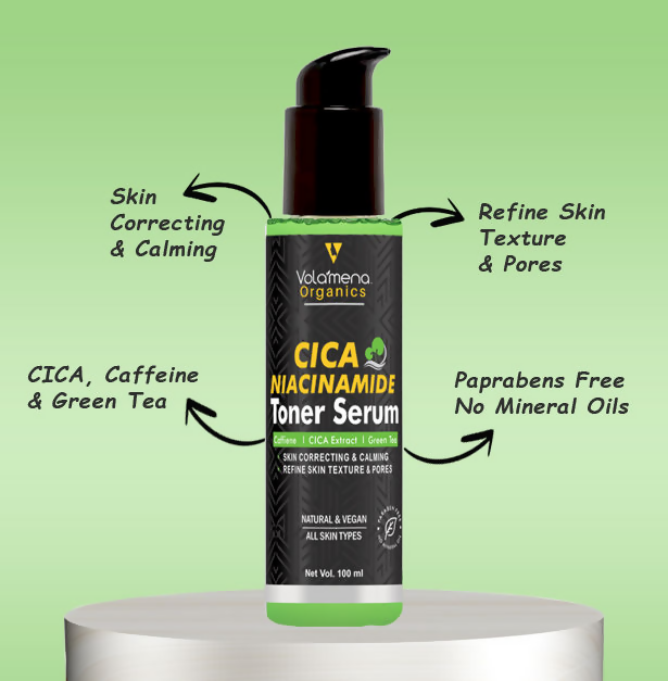 Volamena CICA & Caffine Toner Serum  Grab2Buy Volamena Grab2Buy