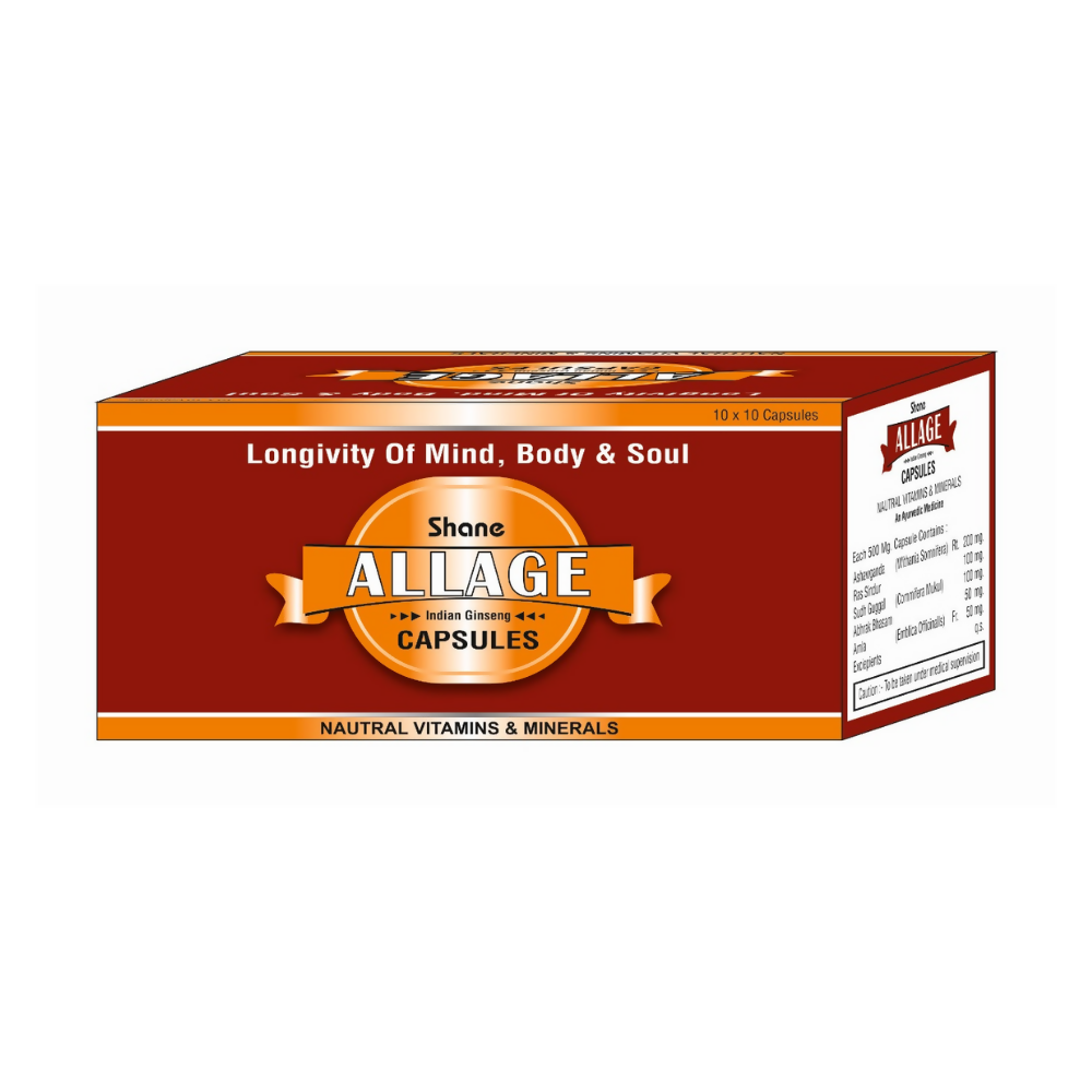 Shane Allage Indian Ginseng Capsules 