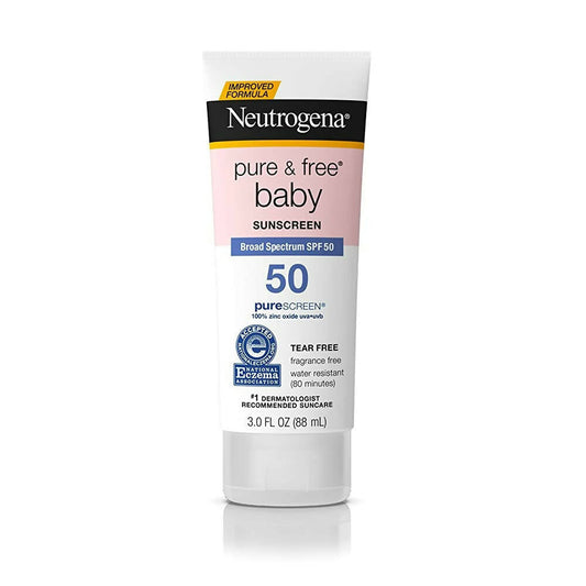 Neutrogena Pure & Free Baby Sunscreen Broad Spectrum SPF 50 - Grab2buy