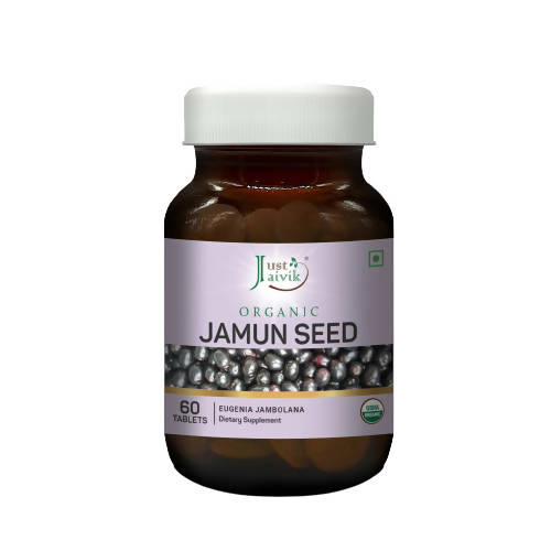Just Jaivik Organic Jamun Seed Tablets 