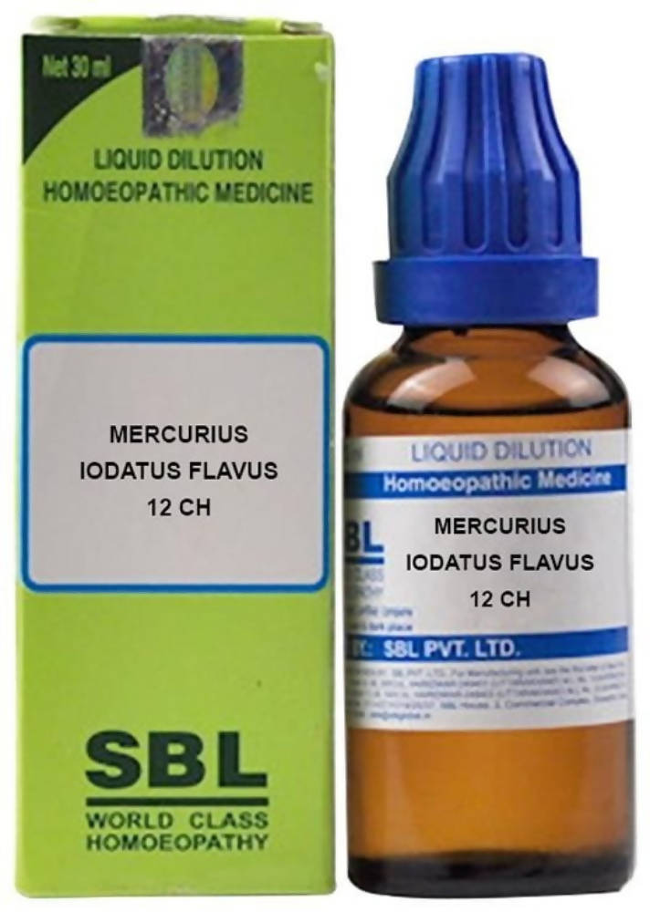 SBL Homeopathy Mercurius Iodatus Flavus Dilution 