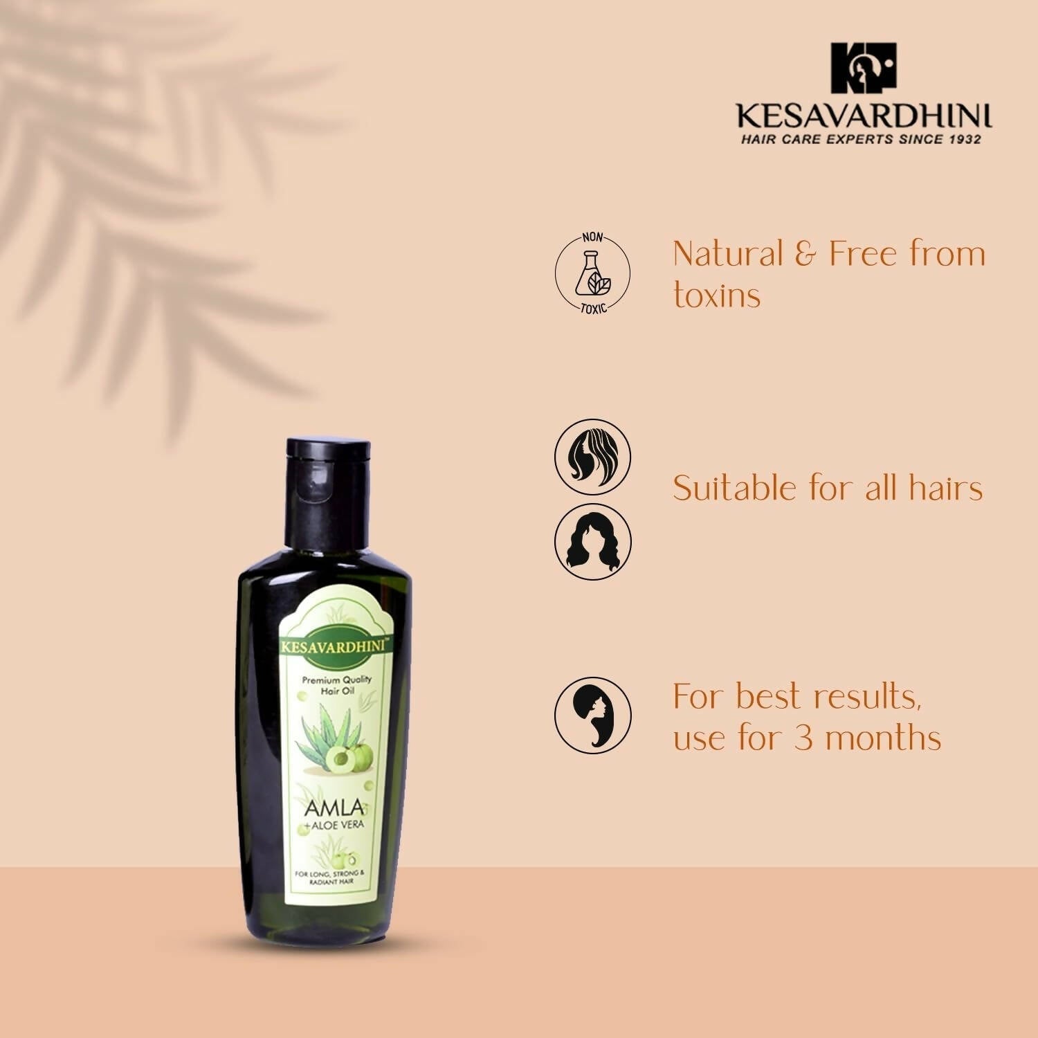 Kesavardhini Aloe Vera Amla Oil 