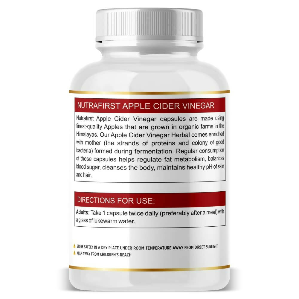 Nutrafirst Apple Cider Vinegar Capsules - Grab2buy