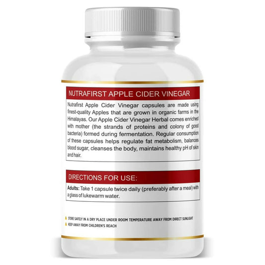 Nutrafirst Apple Cider Vinegar Capsules - Grab2buy