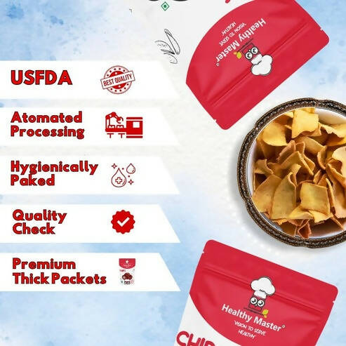 Healthy Master Baked Jowar Chips with All Natural Ingredients - Grab2buy