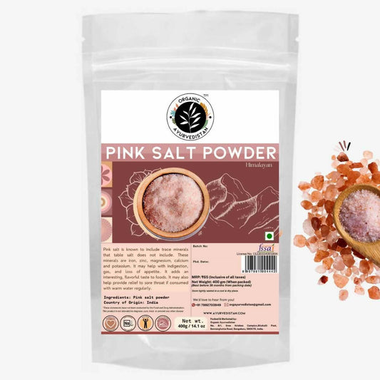Organic Ayurvedistan Pink Salt Powder 