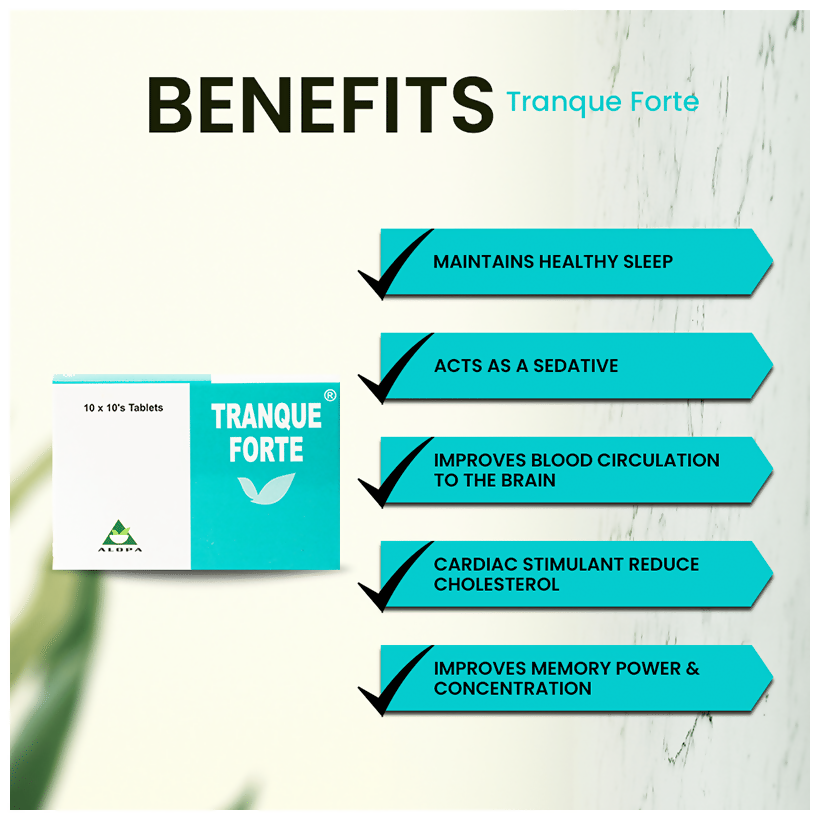 Alopa Herbal Tranque Forte Tablets 
