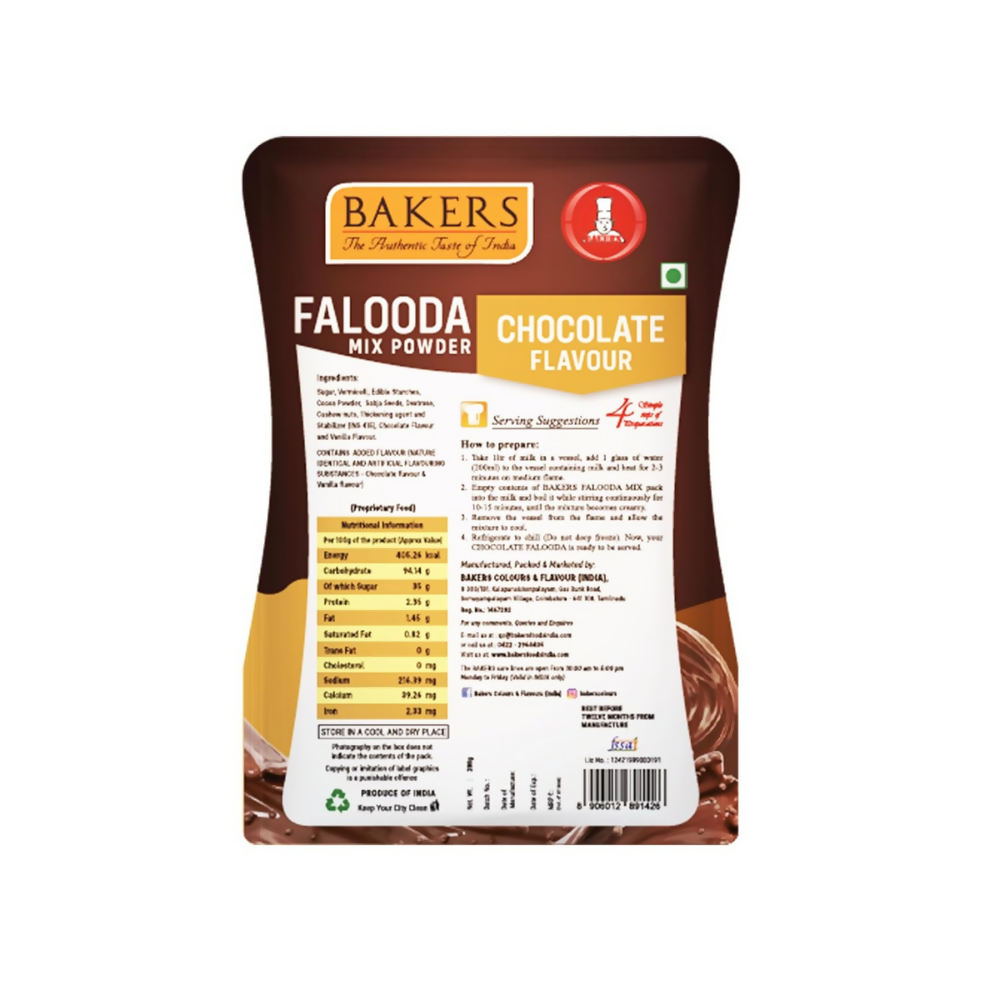 BAKERS Chocolate Flavored Falooda Mix