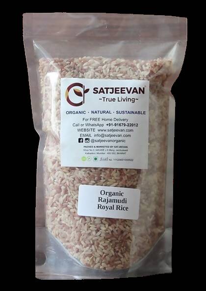 Satjeevan Organic Hand-Pounded Rajamudi Rice 