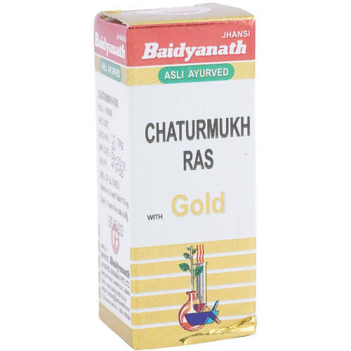 Baidyanath Jhansi Chaturmukh Ras (With Gold)  Grab2Buy Baidyanath Jhansi Grab2Buy
