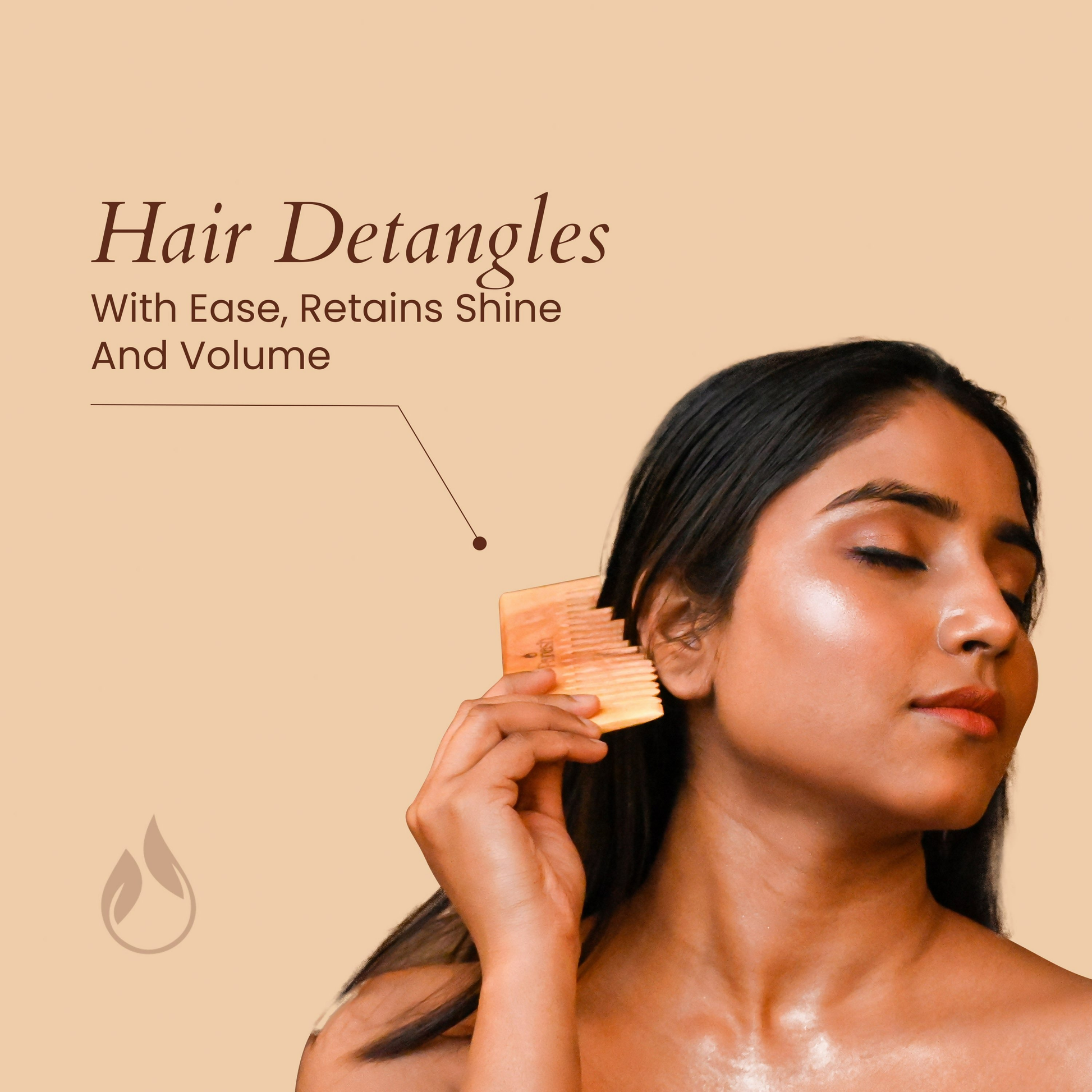 Panash Prasadana Neem Hair Comb 