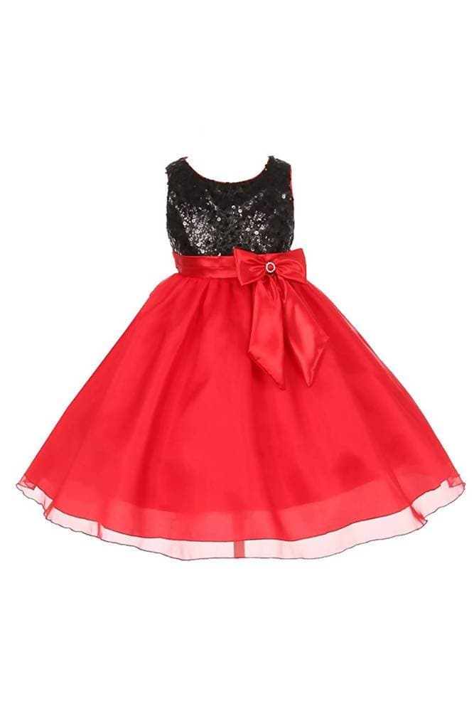 Asmaani Baby Girl's Multi-Color Satin A-Line Frock (AS-DRESS_22136) - Grab2buy
