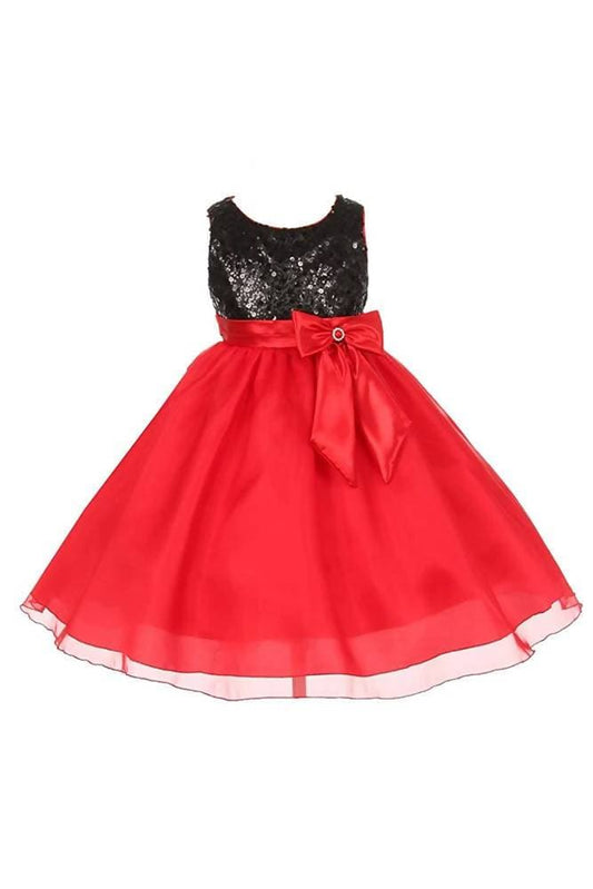 Asmaani Baby Girl's Multi-Color Satin A-Line Frock (AS-DRESS_22136) - Grab2buy