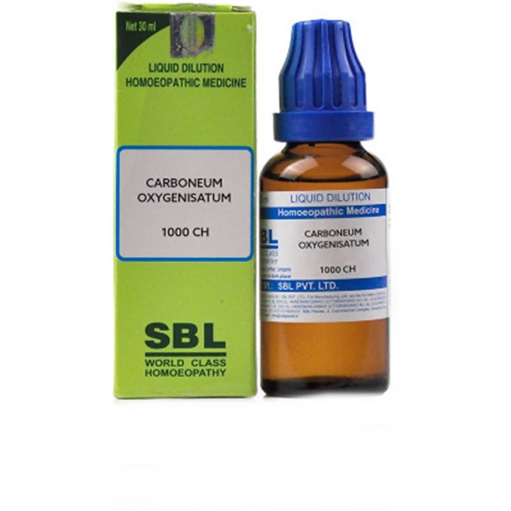 SBL Homeopathy Carboneum Oxygenisatum Dilution 