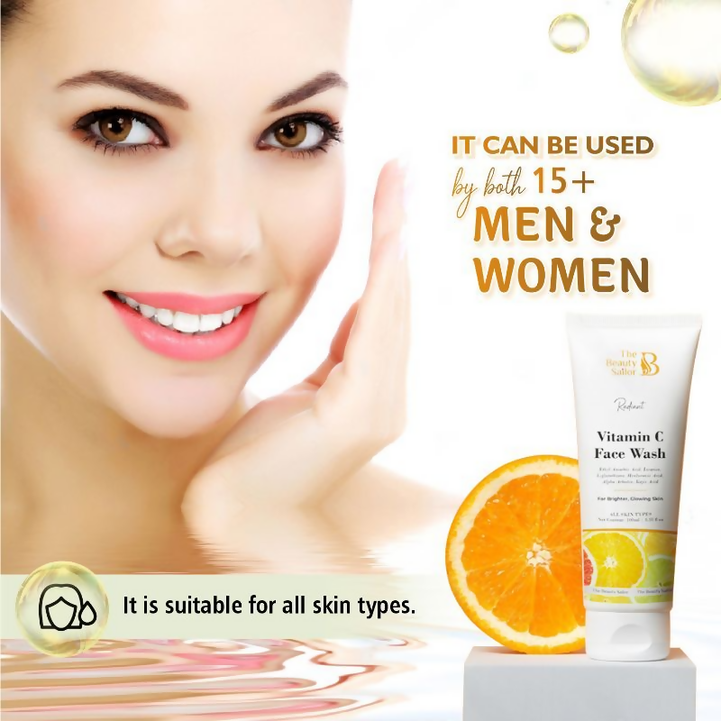 The Beauty Sailor Radiant Vitamin C Face Wash  Grab2Buy The Beauty Sailor Grab2Buy