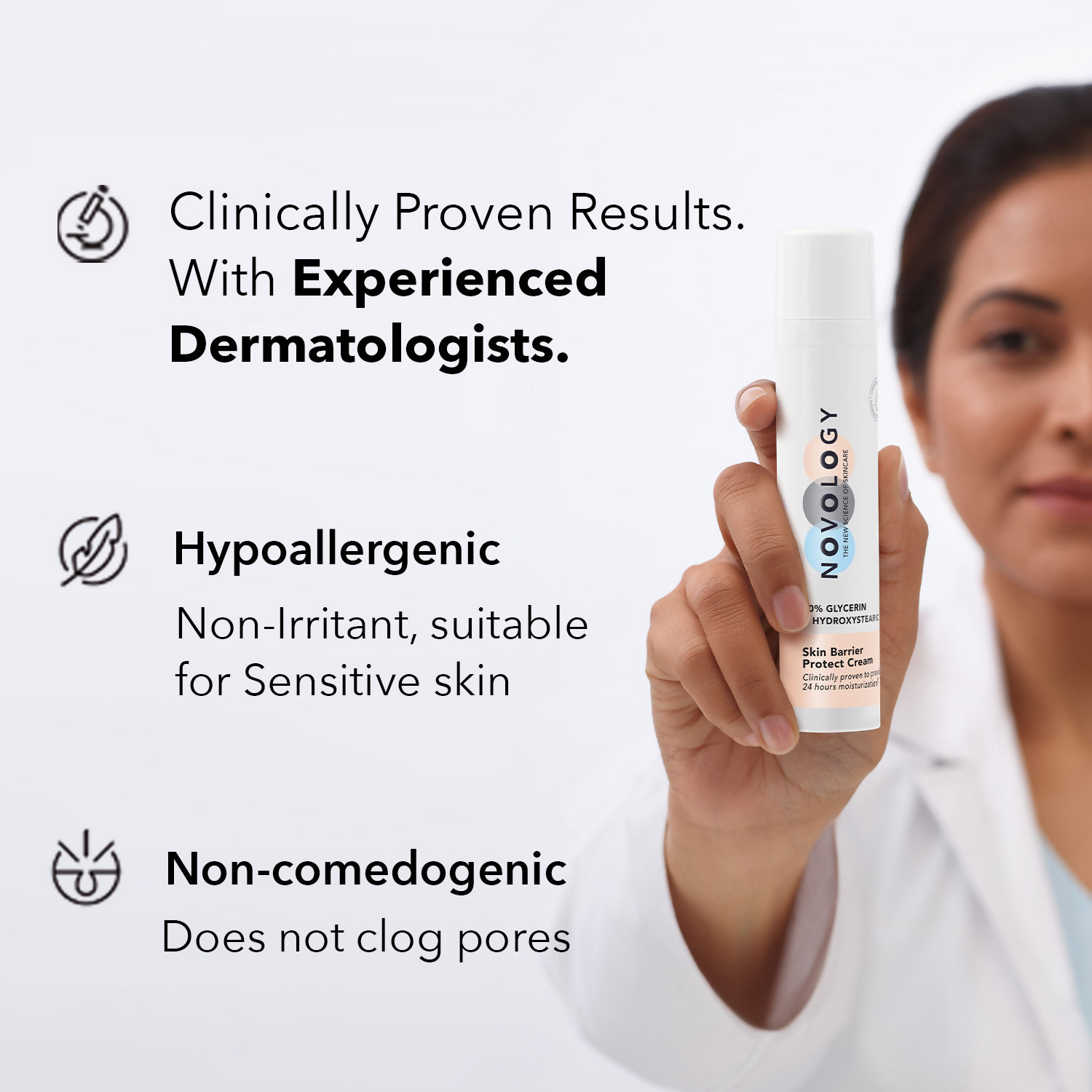 Novology Skin Barrier Moisturiser For Dry Skin 