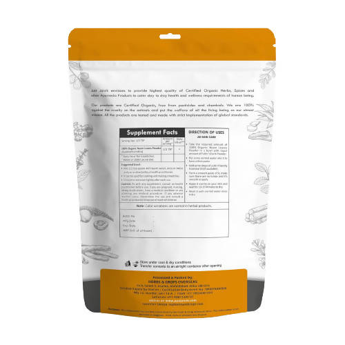Just Jaivik Organic Neem Leaves Powder 