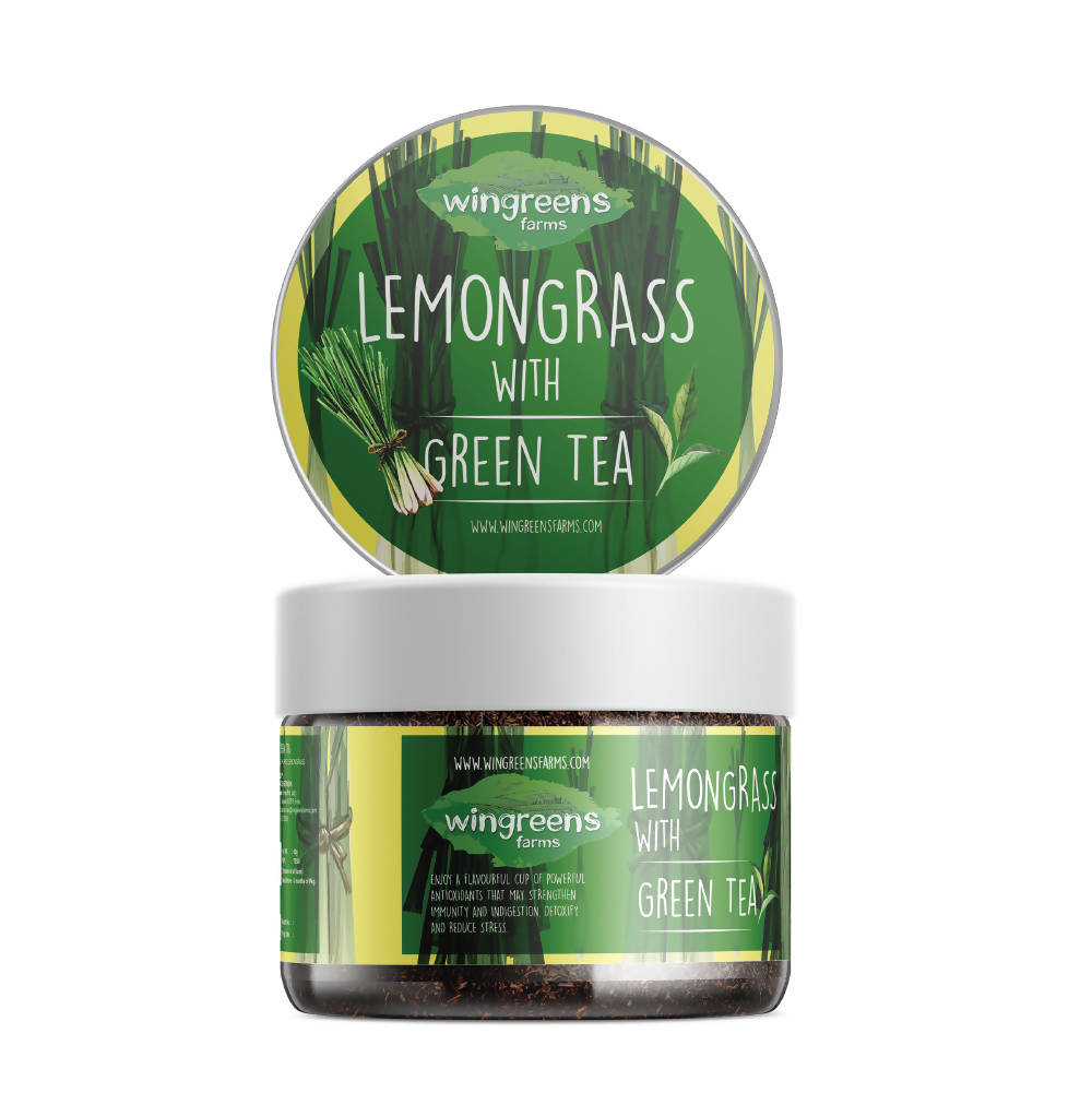 Wingreens Farms Lemongrass With Green Tea  Grab2Buy Wingreens Farms Grab2Buy
