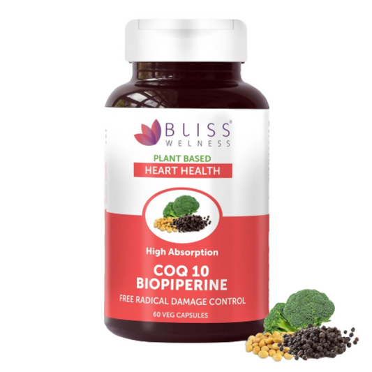 Bliss Welness COQ10 Bio Piperine Capsules 