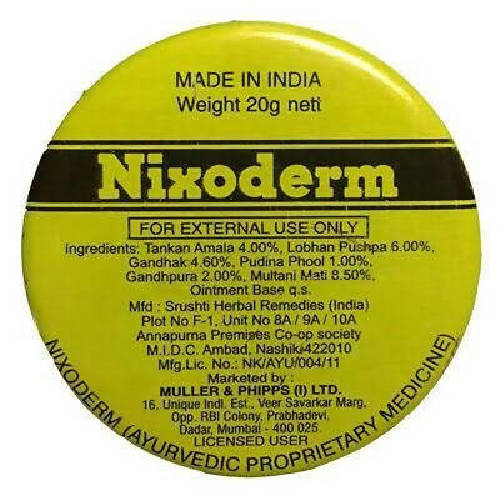 Nixoderm Ayurvedic Cream 
