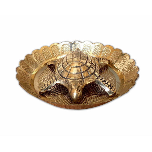 Tortoise with Small Brass Plate - Grab2buy