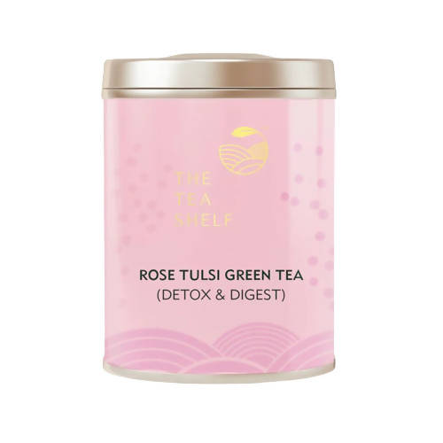 The Tea Shelf Rose Tulsi Green Tea  Grab2Buy The Tea Shelf Grab2Buy