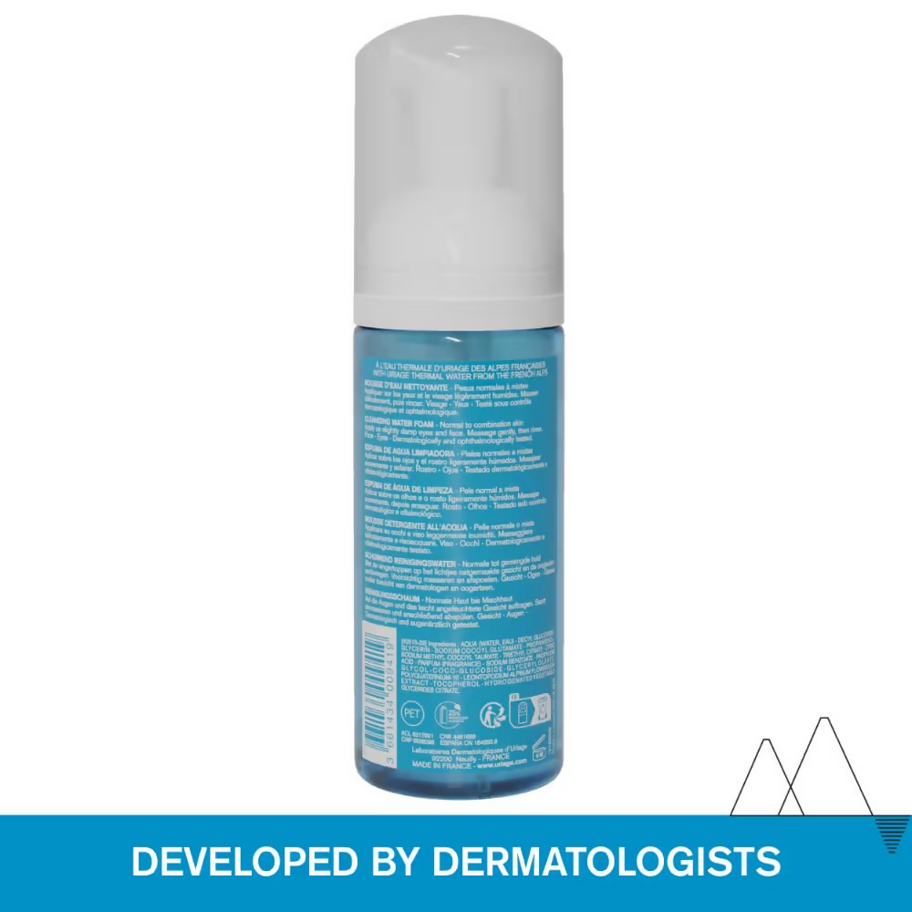 Uriage Face Cleanser Make-Up Remover Ultra-Soft Airy Foam Rinse-Off Cleanser  Grab2Buy Uriage Grab2Buy